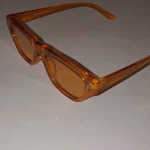 Orange- orange tint sunglasses